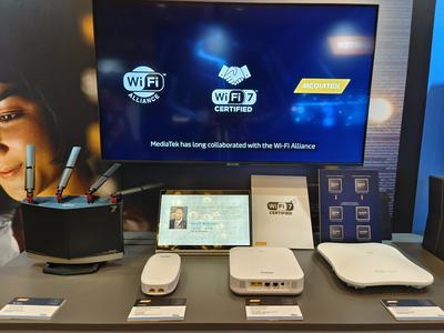 MediaTek 持續(xù)拓展 Wi-Fi 7 全球生態(tài)系統(tǒng)，首批認(rèn)證產(chǎn)品閃耀 CES 2024
